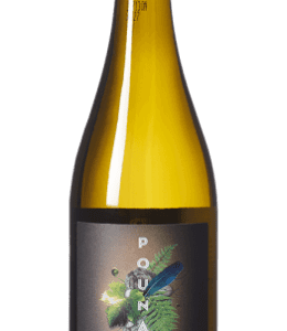 wijnfles zwart capsule groen bruin wijnetiket