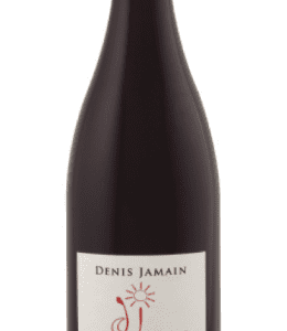 wijnfles rode capsule wit wijnetiket