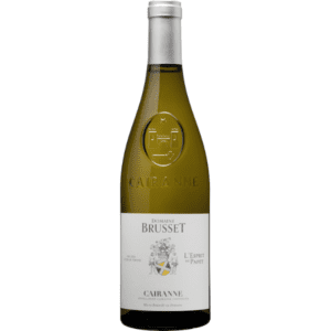 Ontdek de verfijnde en expressieve Domaine Brusset Cairanne Blanc L'Esprit de Papet. Het is een witte wijn die het rijke erfgoed van de Rhône-regio belichaamt. Deze uitzonderlijke wijn is gemaakt van de druivensoorten Roussanne en Viognier. Laurent Brusset is de huidige beheerder van het familiedomein. Hij bezit ongeveer 70 hectare wijngaarden, waaronder percelen in de prestigieuze gebieden Gigondas, Cairanne en Ventoux.