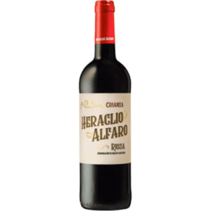 Ontdek de verleidelijke smaak van Bodegas Heraclio Alfaro Rioja Crianza. Een onderscheidende rode wijn uit de beroemde wijnregio Rioja in Spanje. Gedreven door traditie en vakmanschap, is deze wijn geproduceerd door Bodegas Heraclio Alfaro. Een gerenommeerd wijnhuis dat zich toelegt op het creëren van wijnen van uitzonderlijke kwaliteit.