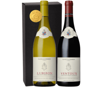 Geschenkdoos 2-fles Perrin Luberon Blanc - Ventoux Rouge