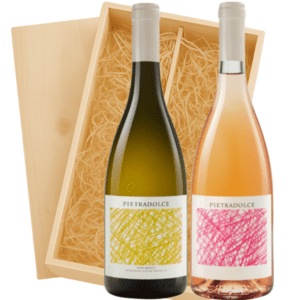 Geschenkkist 2-flessen Pietradolce Etna Bianco - Etna Rosato