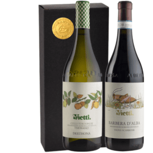 Geschenkdoos 2-flessen Vietti Timorasso Derthona - Barbera d’Alba Scarrone