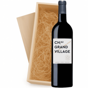 Geschenkkist 1-fles Château Lafleur Grand Village Bordeaux Rouge